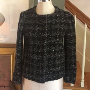 J. Crew collection wool bomber coat